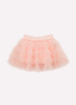 Saia Short Babados Frufru Tule