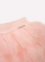 Saia Short Babados Frufru Tule