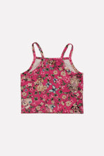 Blusa Cropped Alça Light Estampado Pituchinhus