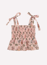 Blusa Cropped Algodão Estampado Cachorrinhos Azulejos