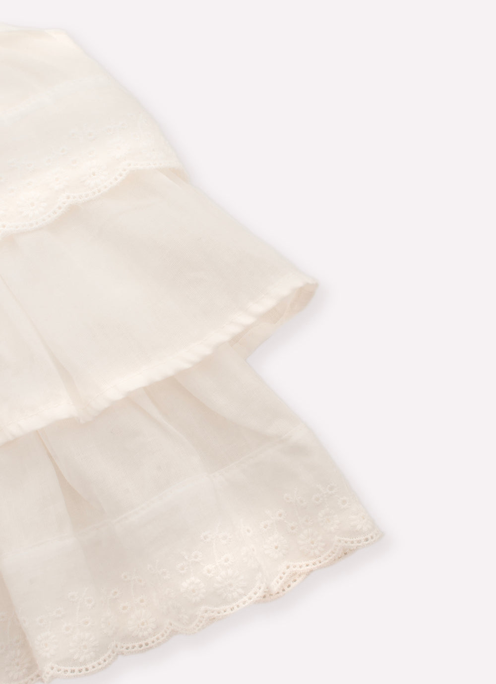 Blusa Algodão Babados Broderi Guipir Bordado Couture