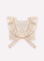Blusa Cropped Algodão Borboletas Cristal Couture
