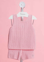 Conjunto Tricot Pontinhos Pmini