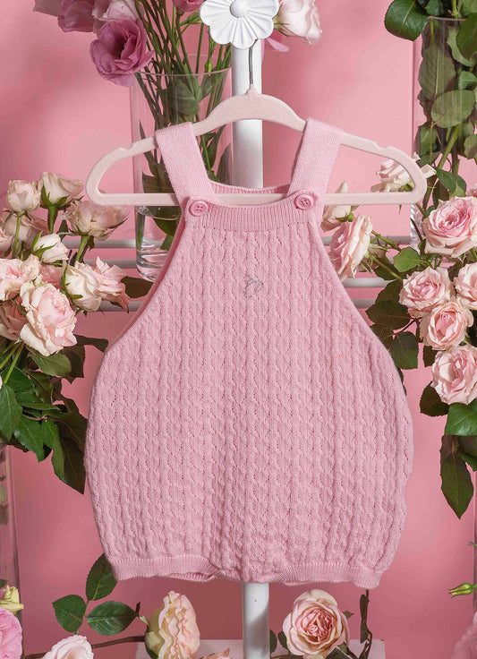 Macacão Tricot Pontinhos Pmini