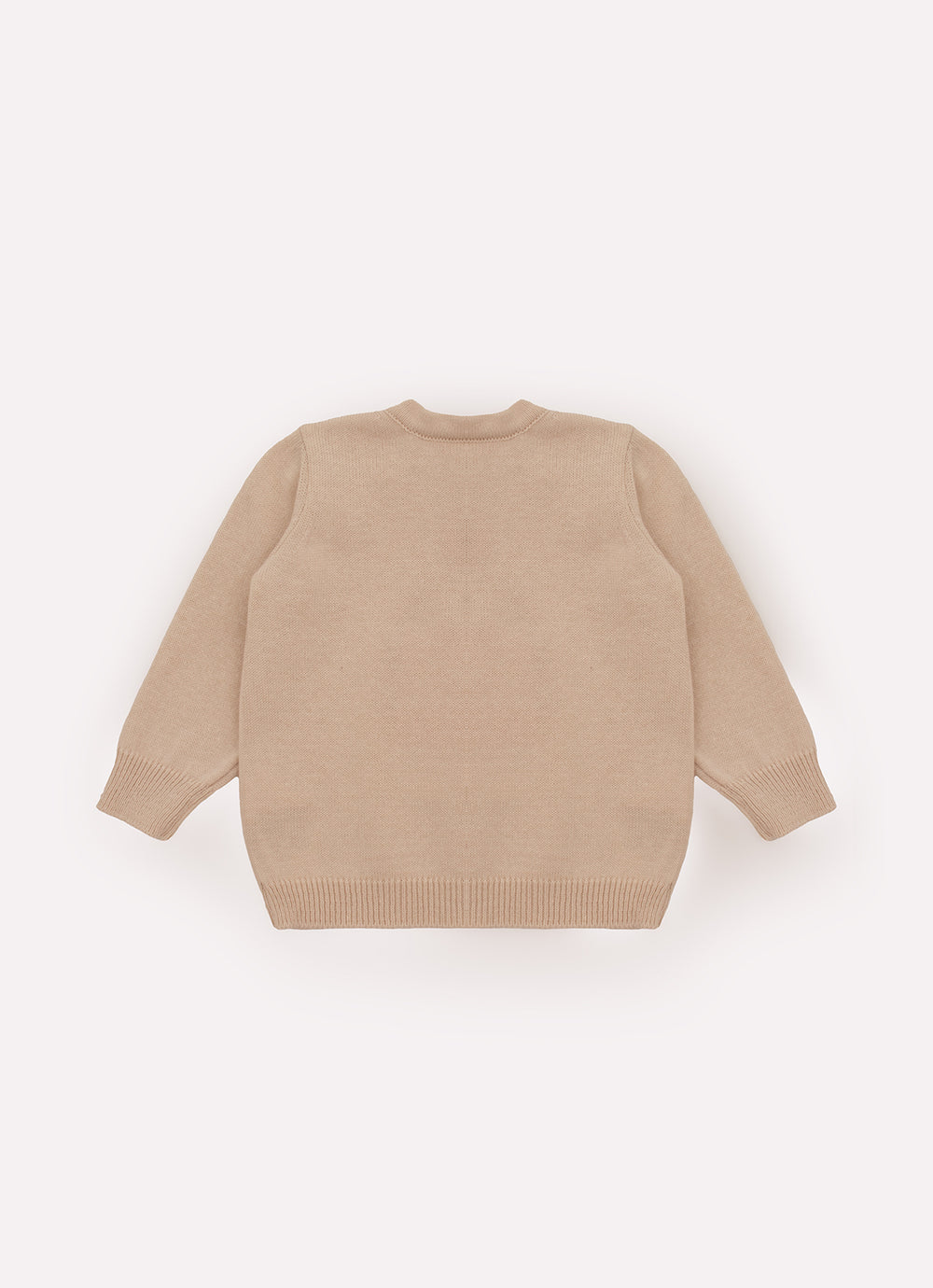 Casaqueto Tricot Mini Corações Cristal