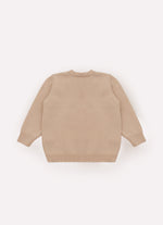 Casaqueto Tricot Mini Corações Cristal