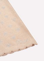 Vestido Tricot Mini Corações Cristal