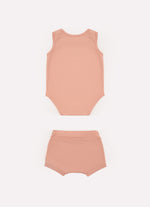 Conjunto Body e Short Cotton Pima Cristais