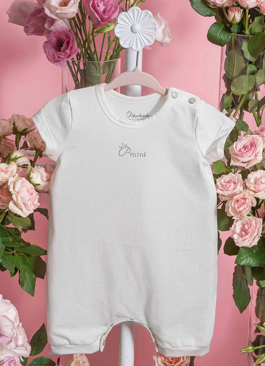 Macacão Cotton Pima Pmini Cristal