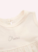 Vestido Cotton Pima Babados Com Calcinha