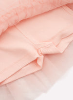 Conjunto Blusa e Saia Short Babados Tule