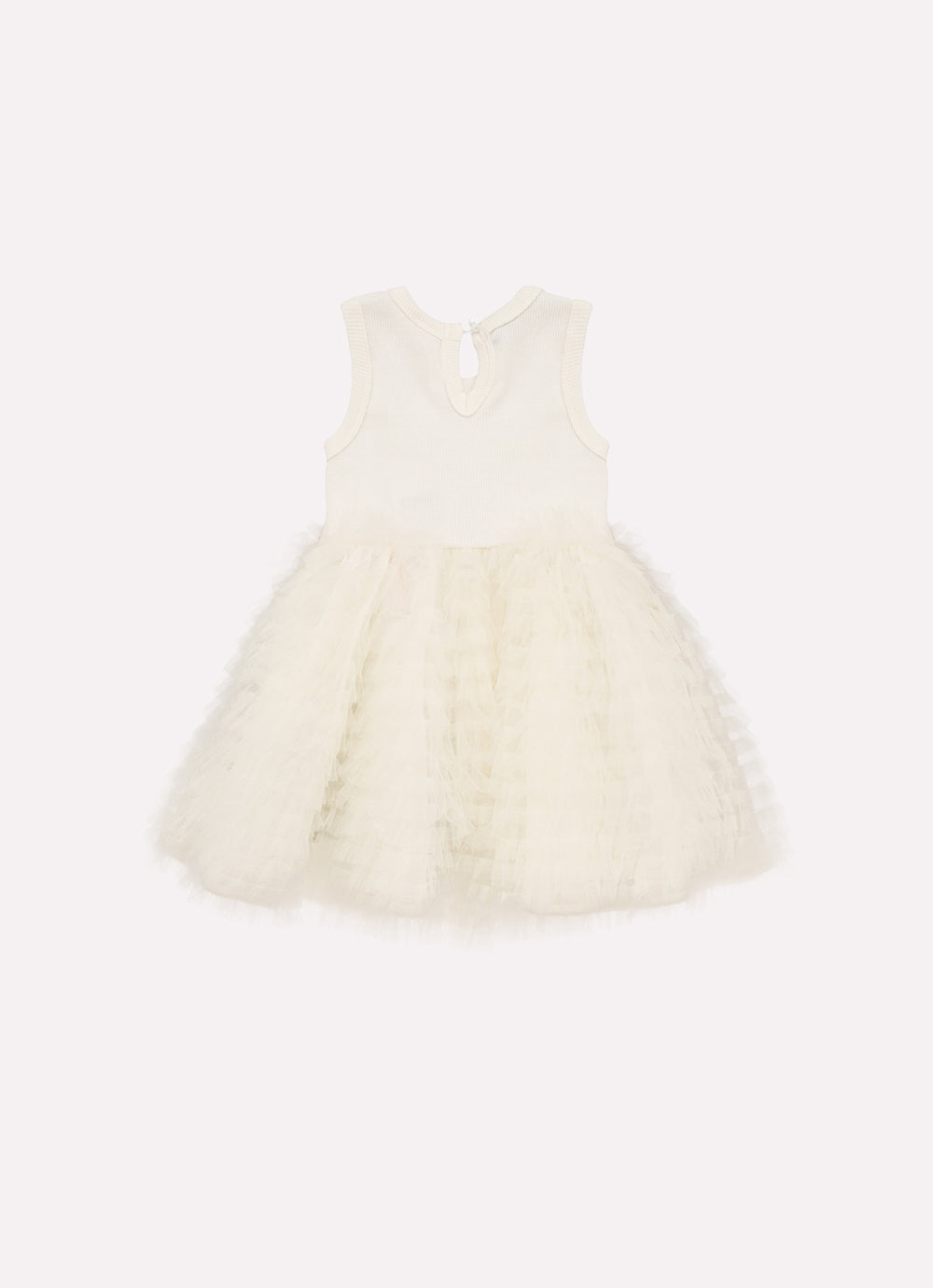 Vestido Ribana Princesa Frufru Tule Laço Cristal Com Calcinha