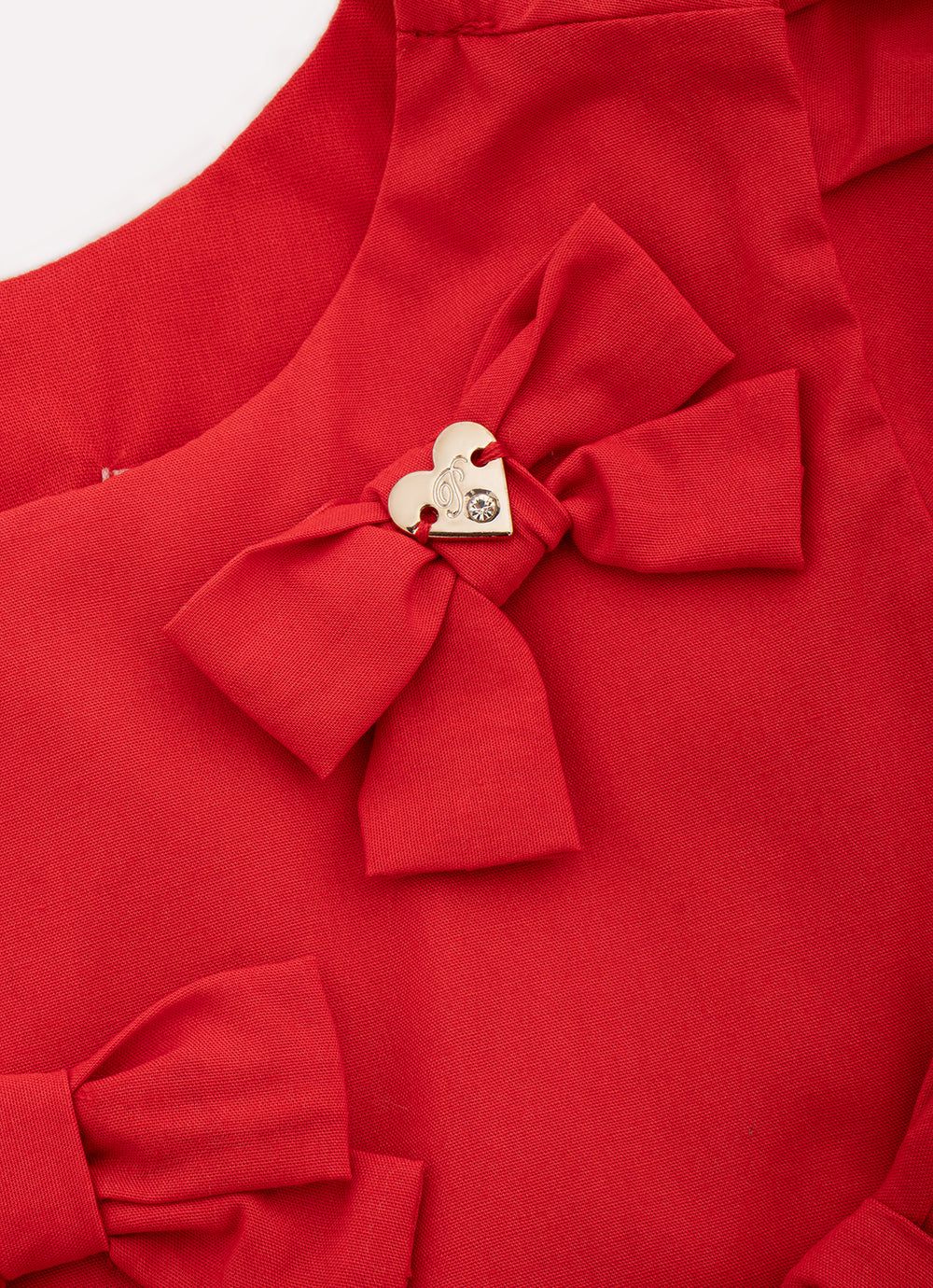 Vestido Tricoline Multi Laços Com Calcinha