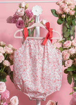 Macacão Algodão Estampa Toile Amarração Decote