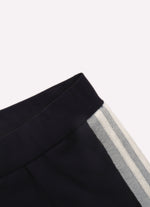 Conjunto Blusa Pima Cachorrinhos Calça Malha Listra Lateral