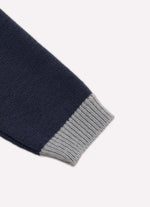 Casaco Tricot Bicolor For Boys