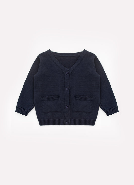 Casaco Tricot Rosto Cachorrinho Costas