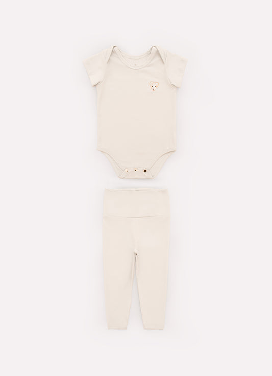 Conjunto Body e Calça Cotton Pima