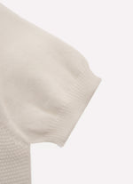 Conjunto Blusa Cotton Pima Bolso e Bermuda Moletom Cachorrinhos