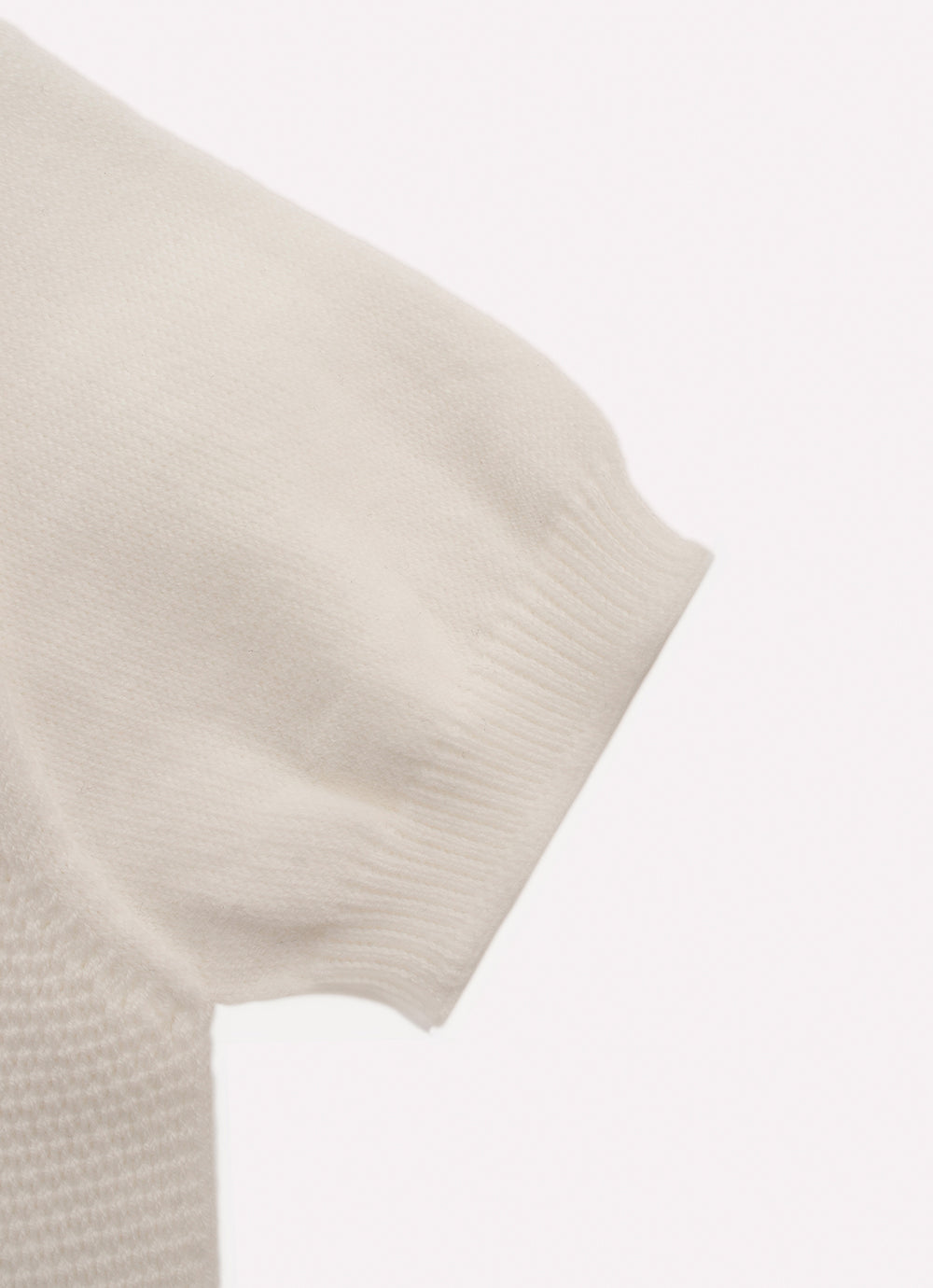 Conjunto blusa Tricot Sem Costura e Bermuda Tricot Listrada