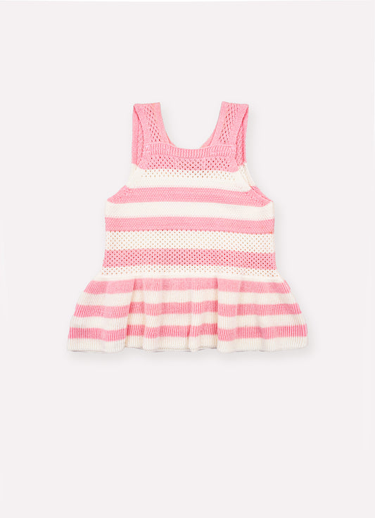 Regata Tricot Listrada Maxi Babado