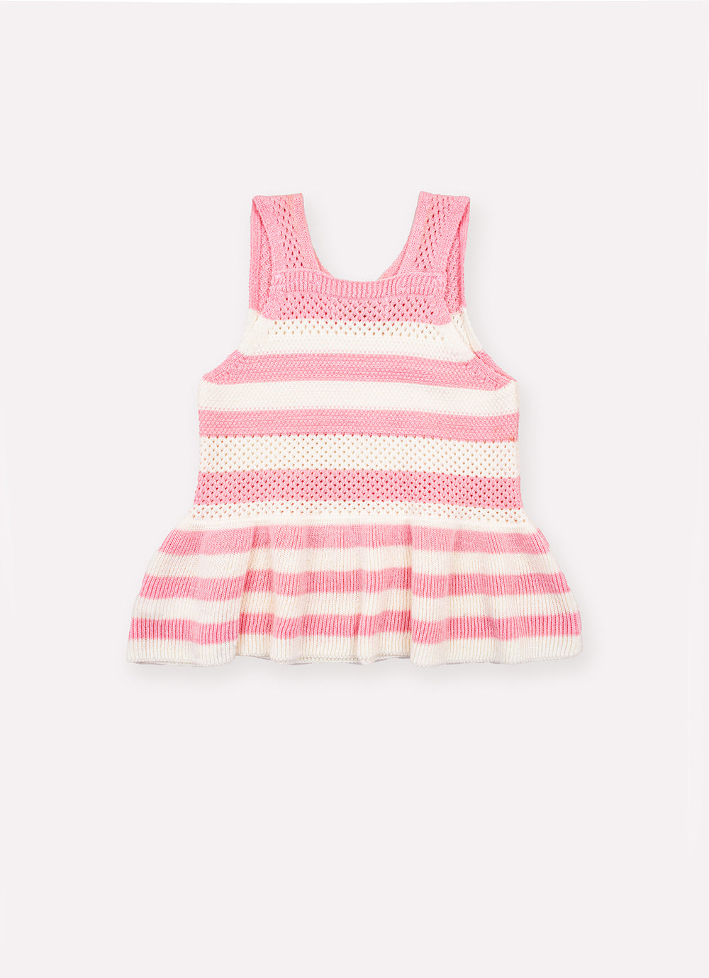 Regata Tricot Listrada Maxi Babado