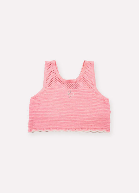 Blusa Cropped Tricot Resort