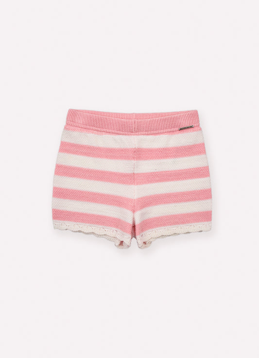 Short Tricot Listrado Resort