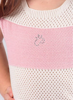 Vestido Tricot Maxi Listras Resort