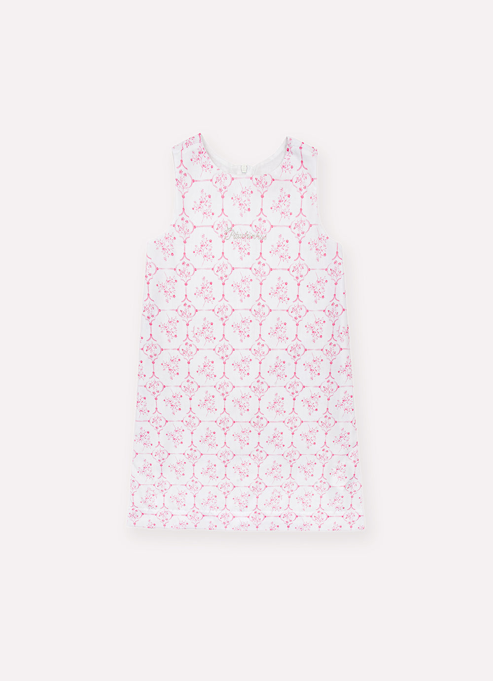 Vestido Algodão Estampado Resort