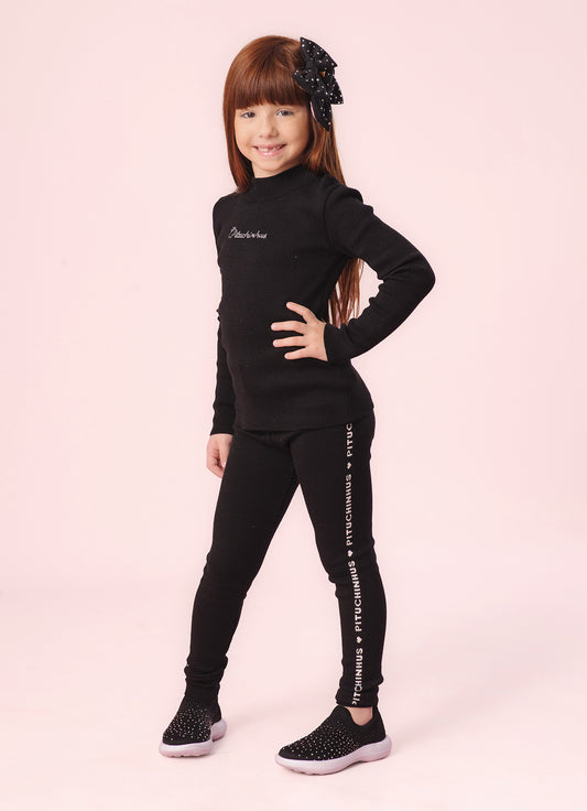 Legging Tricot Pituchinhus