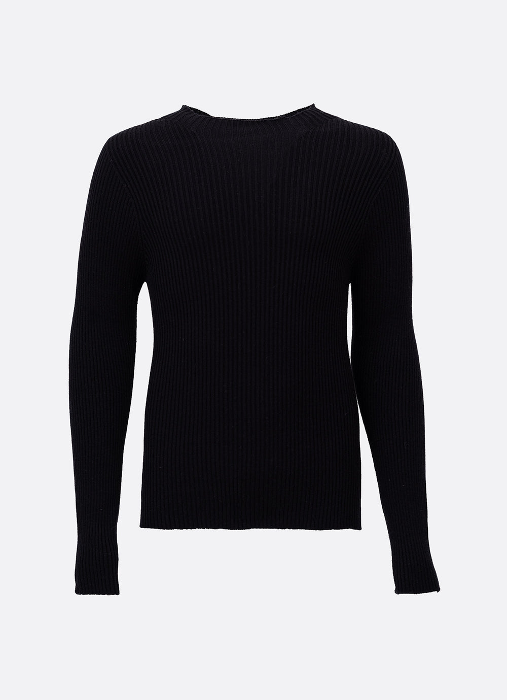 Blusa Tricot Canelada Sem Costura P Cristal