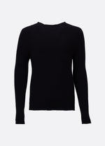 Blusa Tricot Canelada Sem Costura P Cristal