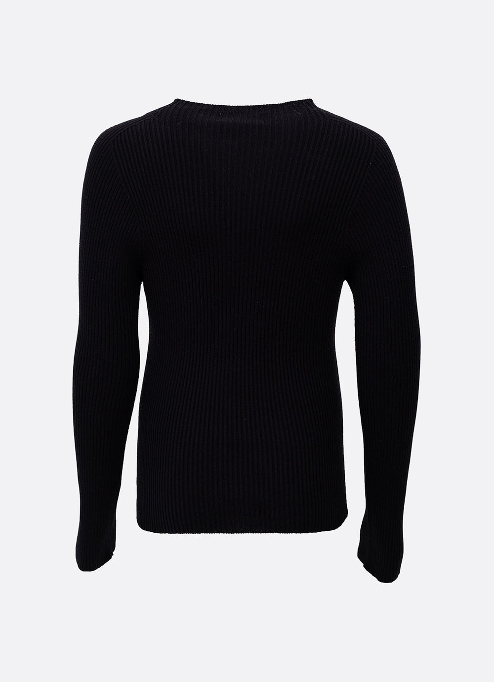 Blusa Tricot Canelada Sem Costura P Cristal