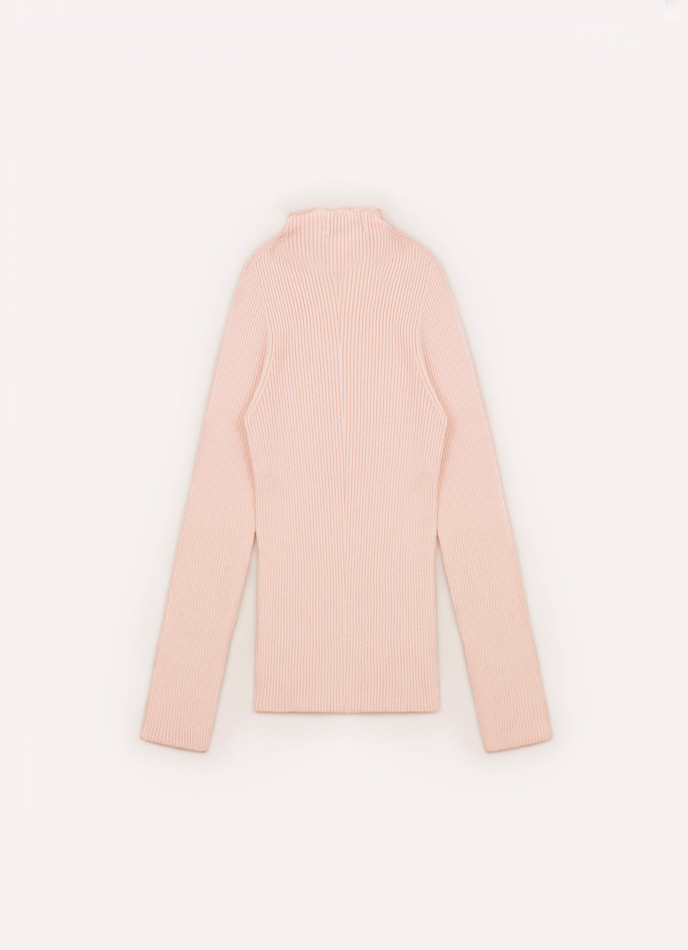 Blusa Tricot Canelada Sem Costura P Cristal