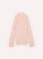 Blusa Tricot Canelada Sem Costura P Cristal