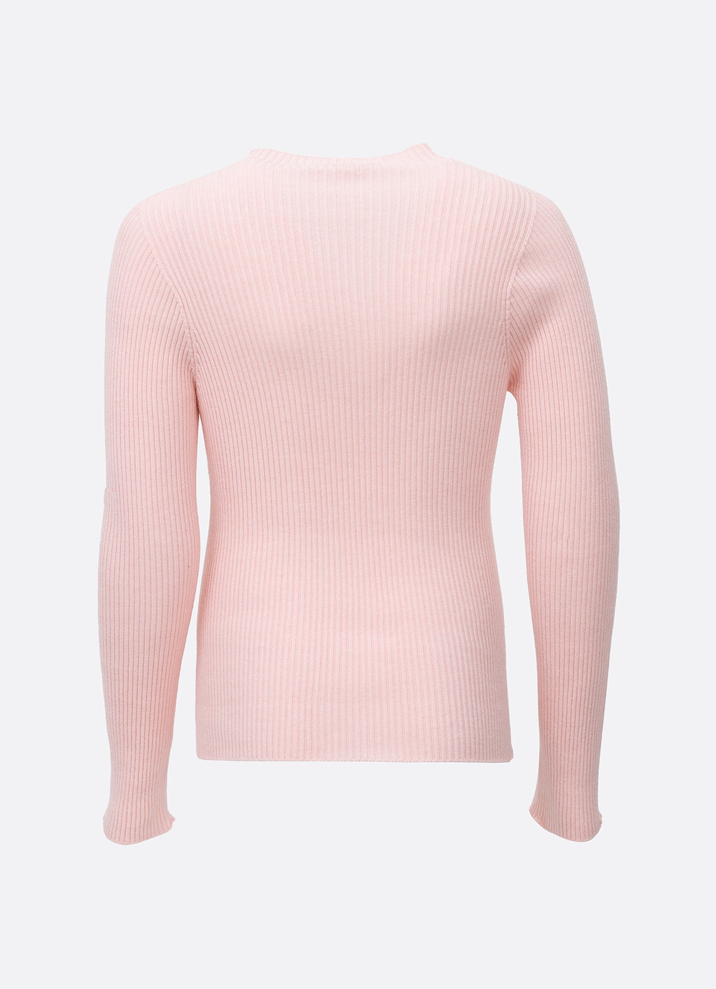 Blusa Tricot Canelada Sem Costura P Cristal