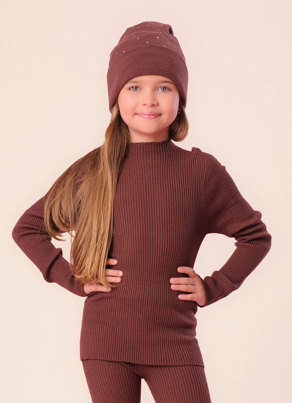 Blusa Tricot Canelada Sem Costura P Cristal