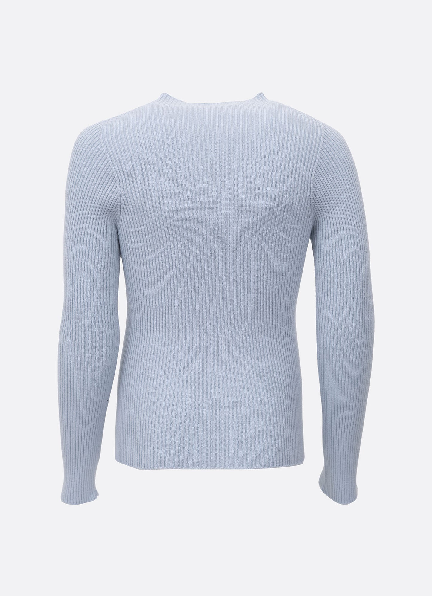 Blusa Tricot Canelada Sem Costura P Cristal