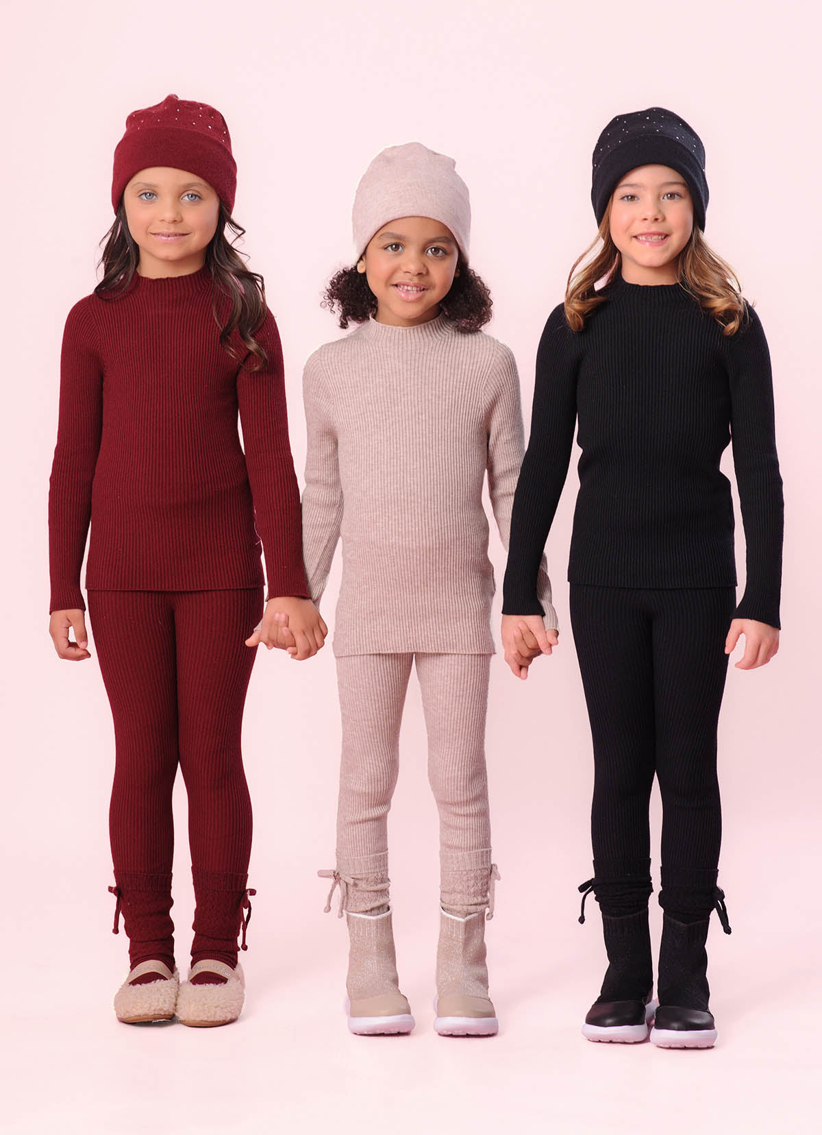Legging Tricot Canelada Sem Costura