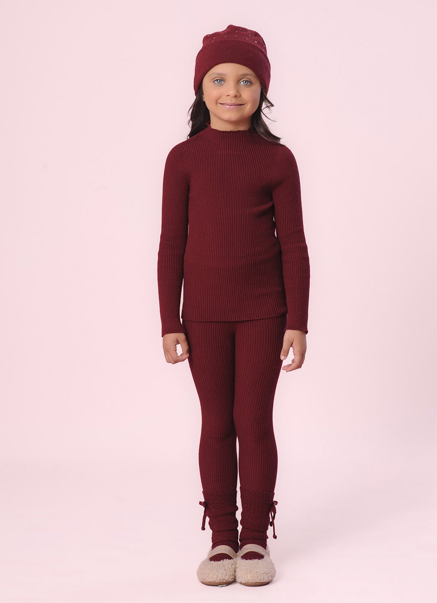 Legging Tricot Canelada Sem Costura
