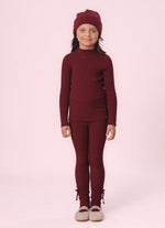 Legging Tricot Canelada Sem Costura