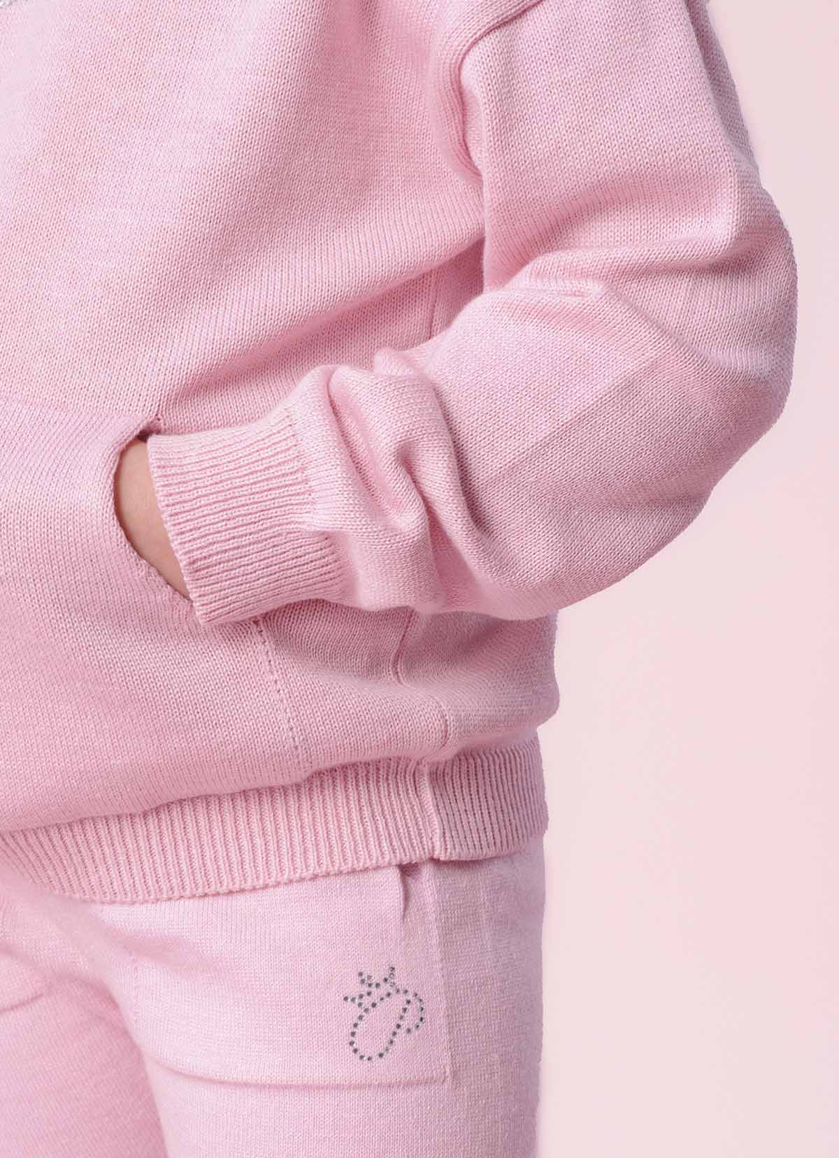 Blusa Tricot Canguru Pituchinhus Cristal