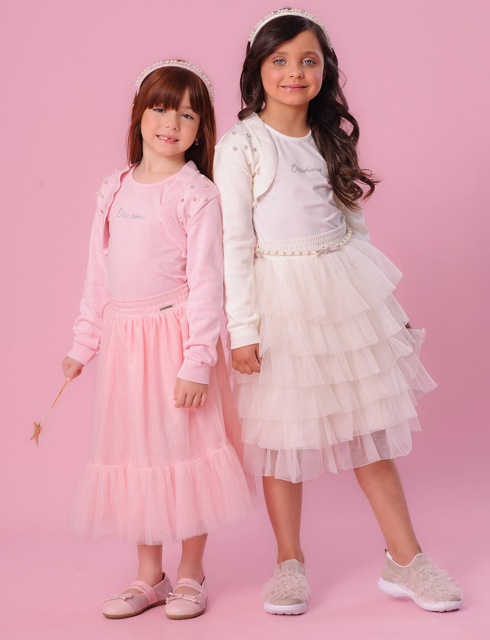 Bolero Tricot Bordado Pérolas e Cristais