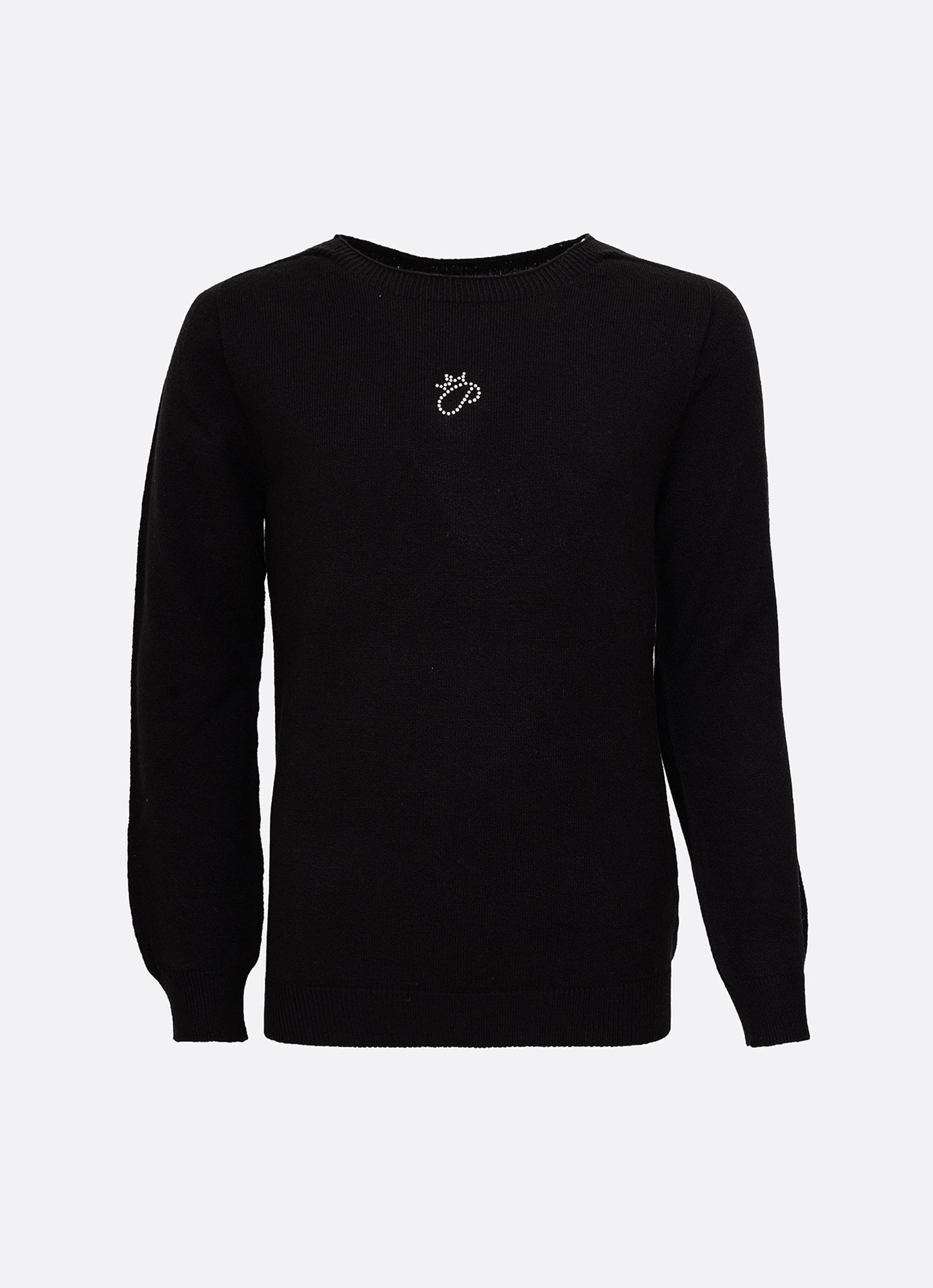 Blusa Tricot Meia Malha Sem Costura P Cristal