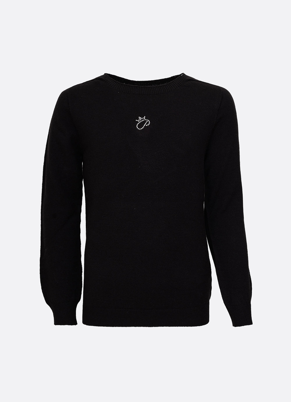 Blusa Tricot Meia Malha Sem Costura P Cristal