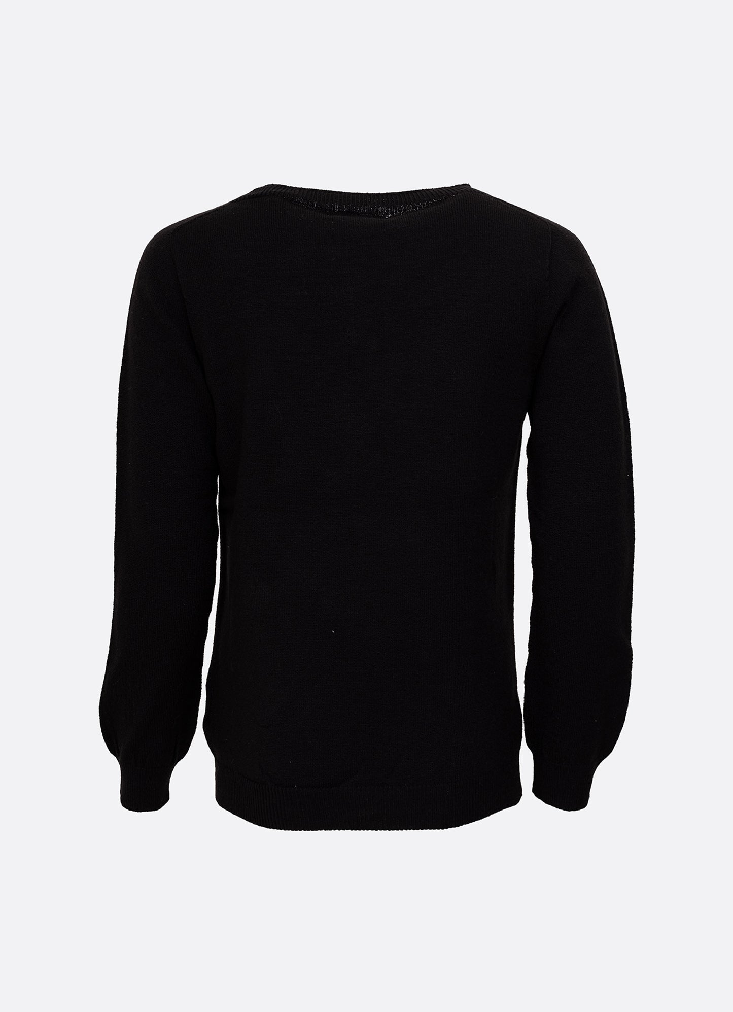 Blusa Tricot Meia Malha Sem Costura P Cristal