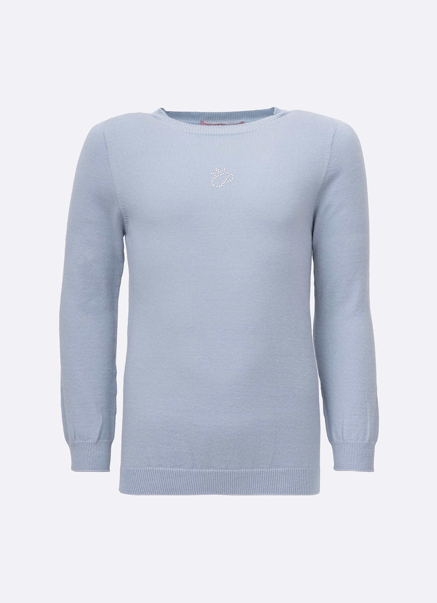 Blusa Tricot Meia Malha Sem Costura P Cristal
