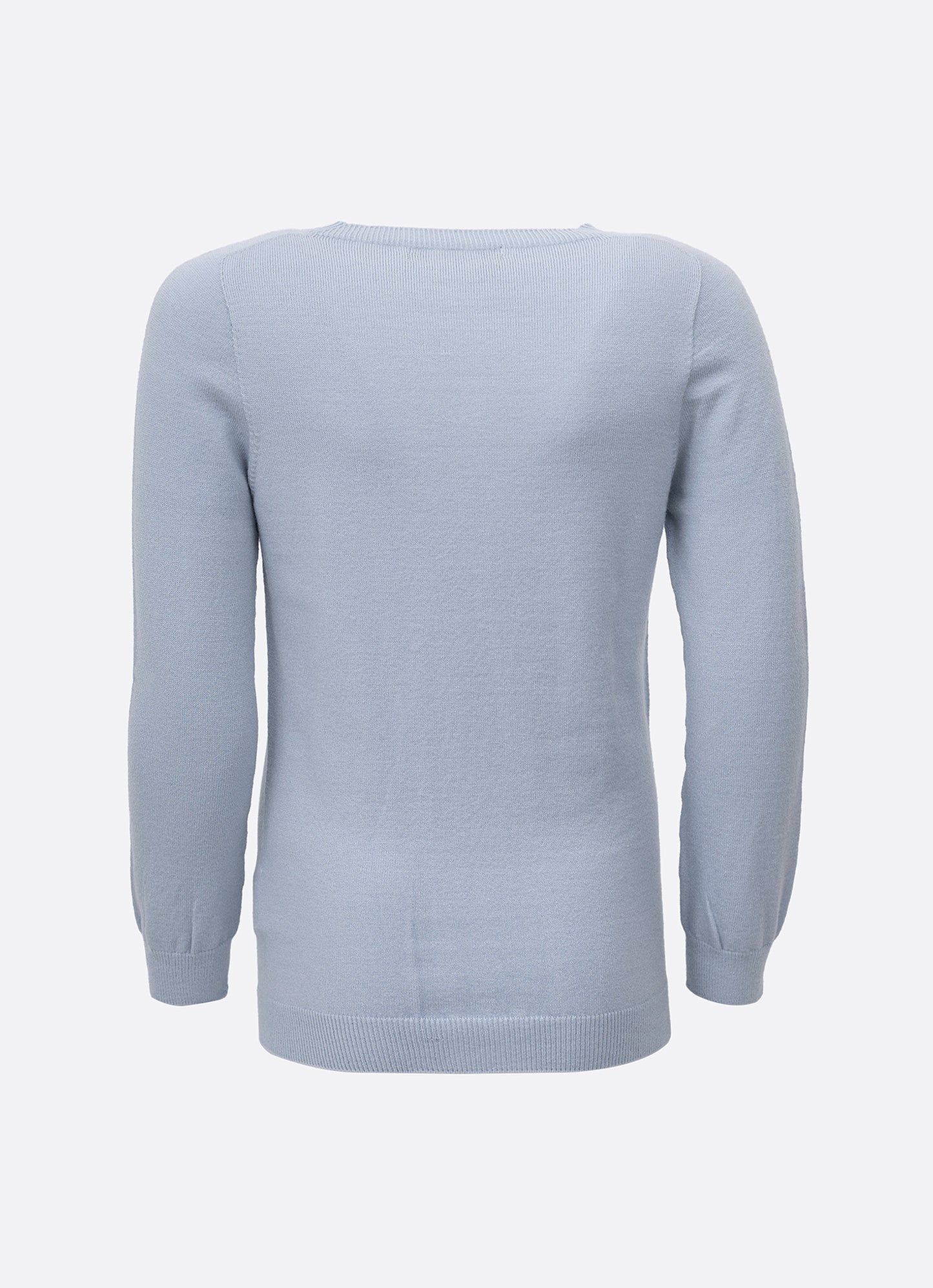 Blusa Tricot Meia Malha Sem Costura P Cristal