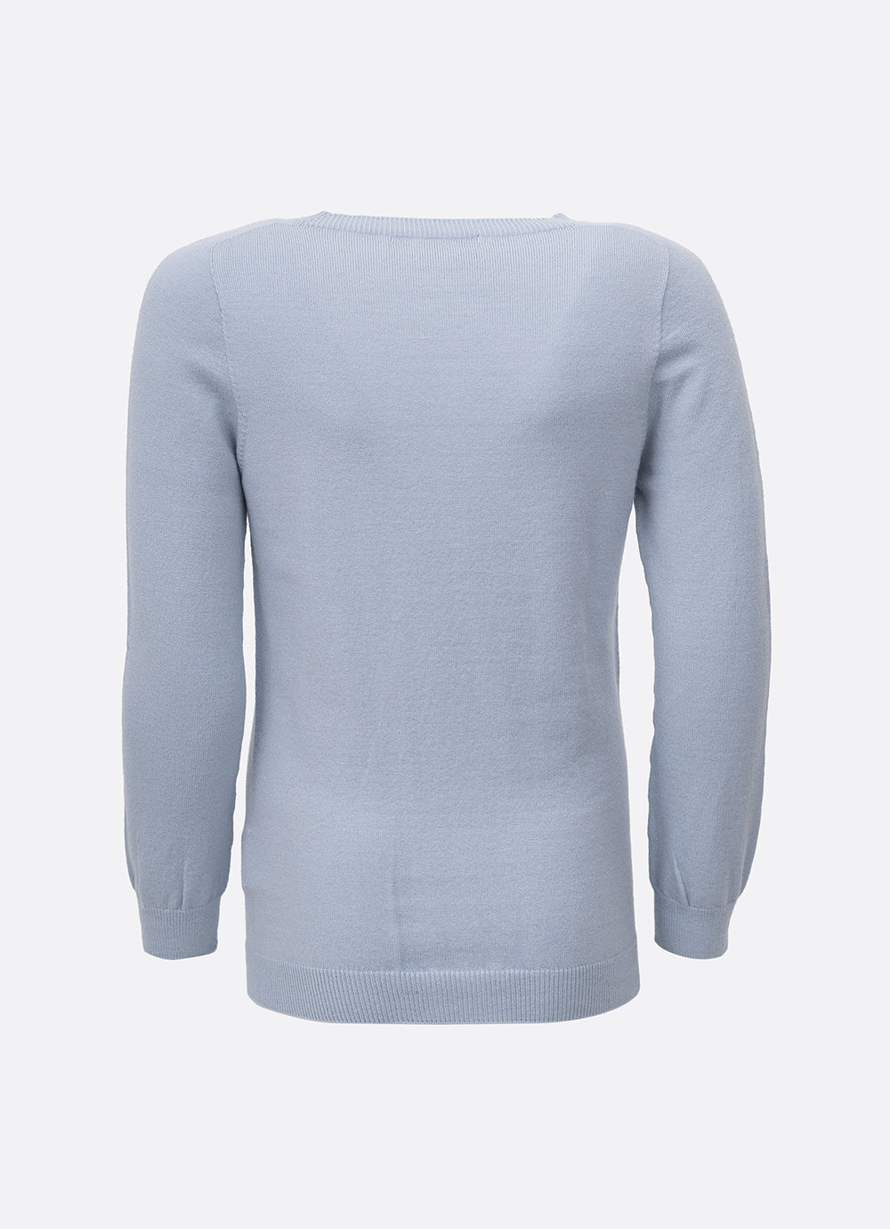 Blusa Tricot Meia Malha Sem Costura P Cristal